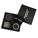 Anavego True Bond Matching Couples Bracelet Set with Storage Box. Wooden & Jasper 8 Millimeter Beaded. Unique 5 5th Year Marriage Wood Gifts for Him Her Boyfriend Girlfriend Husband Wife