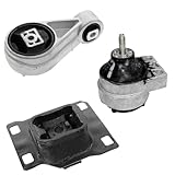 Engine Motor Transmission Torque Mount Kit Set of 3 for Ford Focus 2.0L DOHC