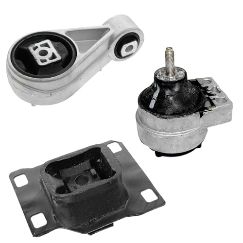 Engine Motor Transmission Torque Mount Kit Set of 3 for Ford Focus 2.0L DOHC