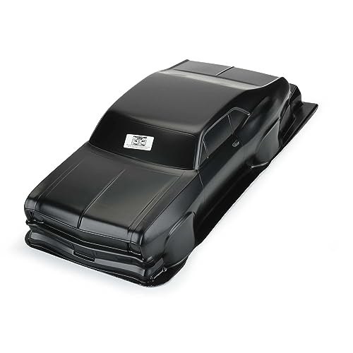 Pro-line Racing 1/10 1969 Chevrolet Nova Tough-Color Black Body Drag Car PRO353118 Car/Truck Bodies Wings & Decals by Pro-Line - Used condition - CA$76.18