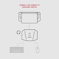 leadjoy VX2 AimBox Adapter - Egér és Billentyűzet Átalakító Nintendo Switch/PS4/PS5/Xbox Konzolokhoz - 3.5mm Audio Csatlakozóval FPS Játékok 8