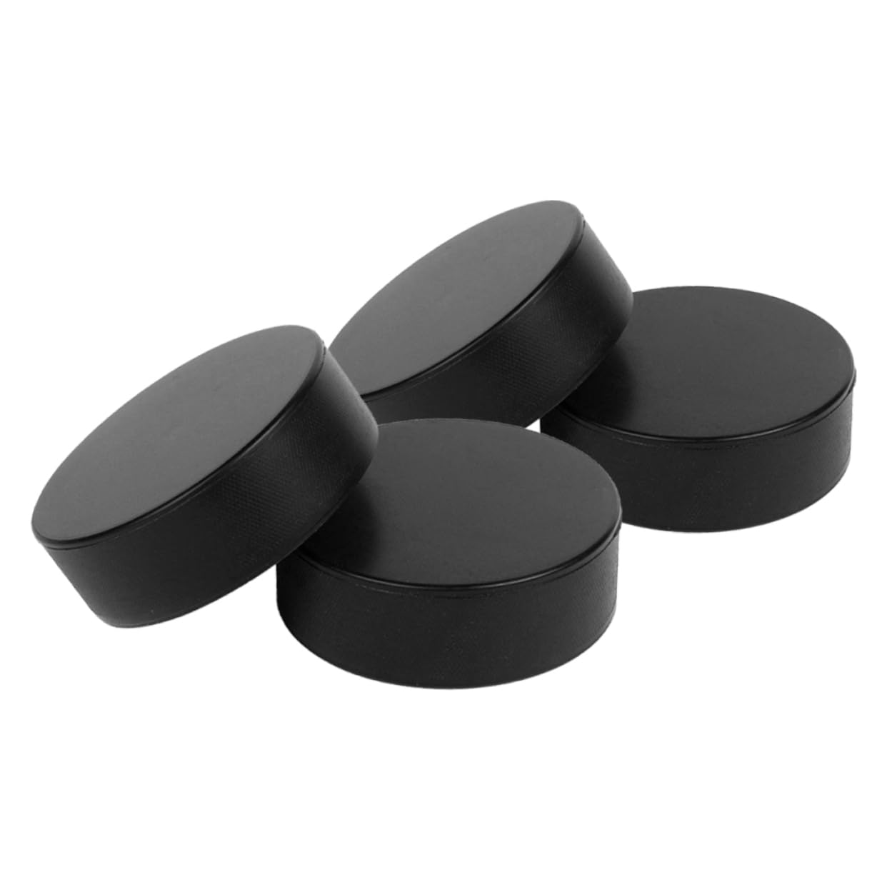 Toyvian Palets De Hockey en Mousse Haute Résistance À l'usure Palets De Hockey Lestés Bâtons De Hockey en Mousse Palets D'Entraînement Palets De Hockey De Rue Palets
