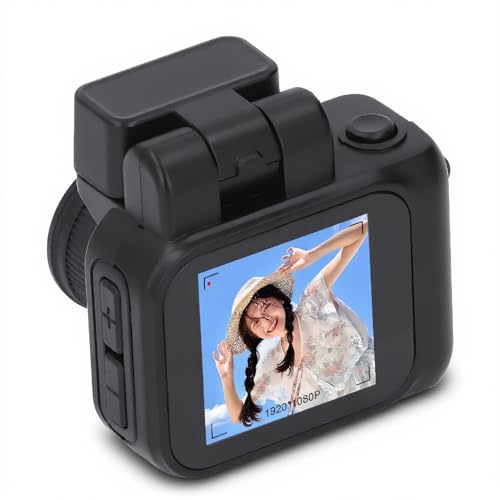 Mini appareil photo au pouce pour vlogs de voyage et soirées vintage