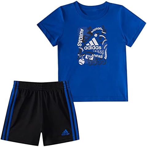 adidas 2 piece shorts set