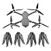 Produktbild LCLrute 2PCs /4PCs Carbon Fiber 8743 Foldable Propeller Low Noise 3-Blade for DJI Mavic 2 Pro/Zoom (4 PCs)