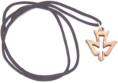 Holy Land Market Dove - olive wood necklace, necklace is 60cm long - 23.5 inches