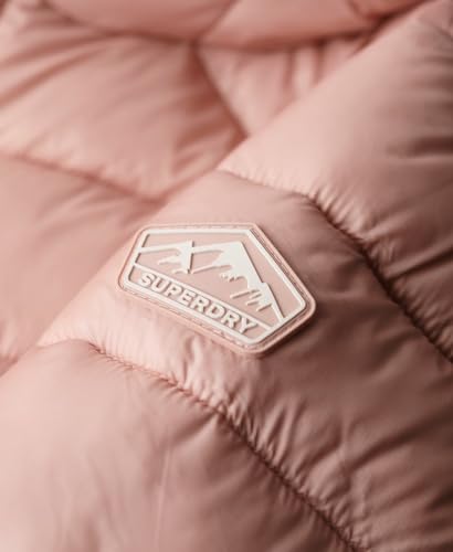Superdry HOODED FUJI PADDED JACKET W5011651A Vintage Blush Pink Taille 12, Rose (Vintage Blush Pink), 40