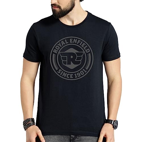 Image of RE Since 1901 T-Shirt for Men Bullet Tshirt | Royal Motorcycle T-Shirt | T Shirt for Men