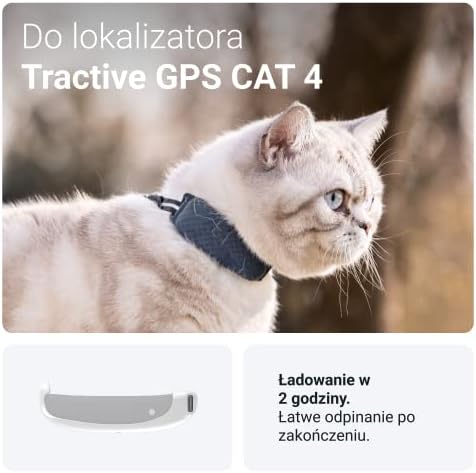 Tractive Ładowarka-klips do lokalizatora Tractive GPS (zawiera kabel USB-C)