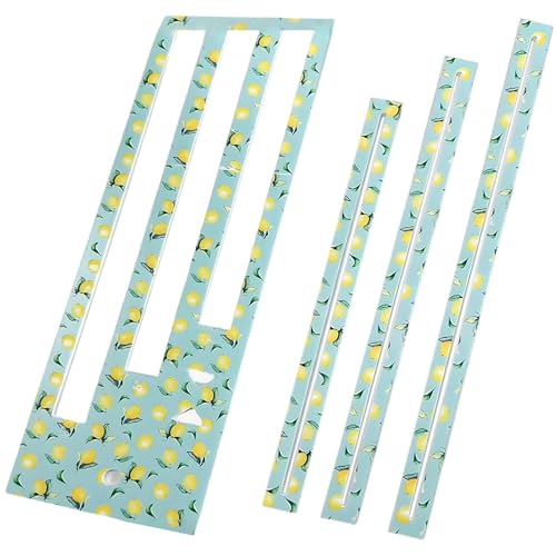 Plantilla de bolsillo con cremallera, regla de plantillas acrílicas para medir cremalleras de 7/8/9 pulgadas, juego de plantillas de fabricación de cremallera de bolsa, plantillas de costura con