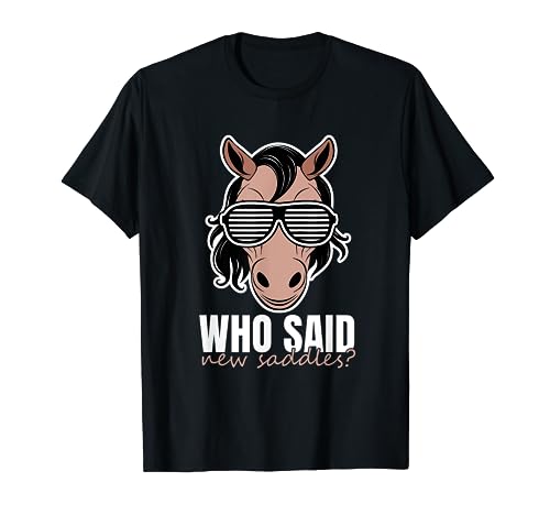 Cheerful Saddles Of Equestrians T-Shirt