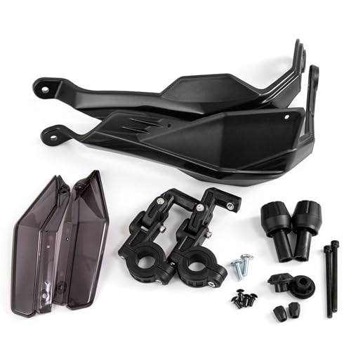 ���[�^�T�C�N���n���h�K�[�h �p��NC700X NC750 × NC750X �p��DCT NC750S NC 750 × 2012-2017 �I�[�g�o�C�n���h�K�[�h�����v���e�N�^�[�n���h�K�[�h �i�b�N���K�[�h �o�C�N(Smoky color)