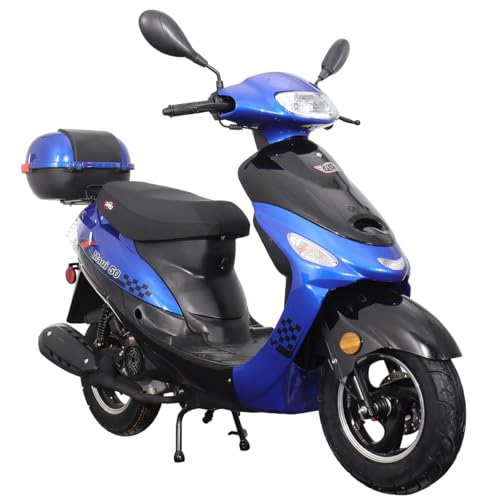 X-PRO 50cc Moped with Aluminum Wheels