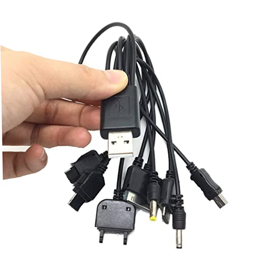 Nicedea Multi Charger Cable 10 In 1 Universal Phone Charger Cord Fast Charging For Cell Phone Psp Camera Nokia Blackberry #TOP1