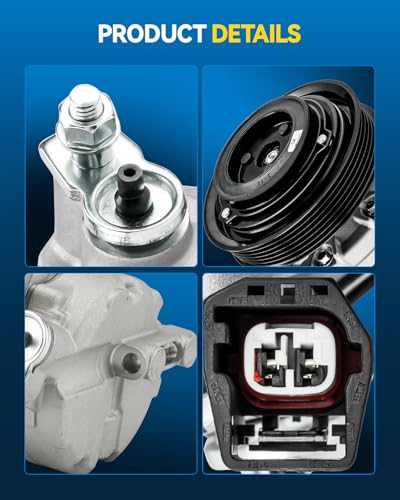 Image of PHILTOP 98398 NEW Air Conditioner AC Compressor with Clutch for Buick Lucerne 2006-2008 3.8L