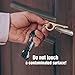 No Contact Door Opener Tool/Clean Key & Hands Free Button Pusher Keychain Made from Brass (Copper +Alloy) – a Safe EDC Smart Key Holder Organizer/No Touch &Safe Touch Tool Germ Key (2 pcs)