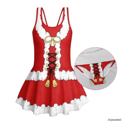 Image of KEIAHUAN Gymnastics Leotards for Girls Sleeveless Bodysuit Dance Leotards Performance Costume