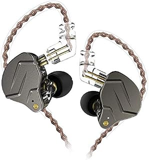 KZ ZSN Pro Dynamic Hybrid Dual Driver in Ear Earphones Detachable Tangle-Free Cable