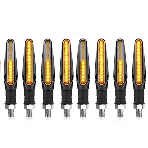�����w���� Compatible With CB650R For CBR650R For CB500X For CB1000R For CB125R �ɑΉ��B�I�[�g�o�C�p�E�B���J�[���C�g�A�A���o�[�t���b�V���[�A�����_�Ń��C�g�B(8pcs)
