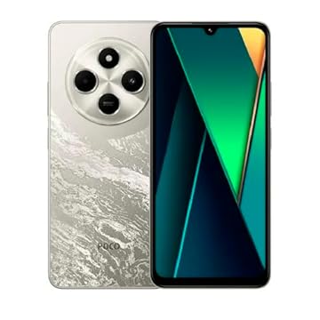 Smartphone Xiaomi POCO C75 4G 8GB+256GB Black RAM, 50MP, procesador Mediatek Helio G85