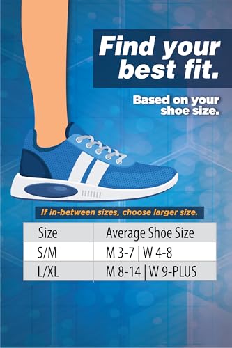 OrthoSleeve FS3 Forefoot Compression Sleeves Bunion Comforter and Split Toe Alignment Sleeve with Padded Toe Zone to Reduce Toe Friction and Reduce Forefoot Swelling…