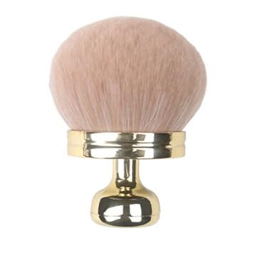 Extra Large Body Makeup Brush 74mm Wide Head Tanning Back Applicator Soft Synthetic Bristle BronzingGold