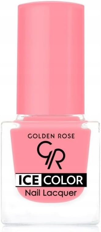 Golden Rose Ice Color Nail Lacquer No: 136 - Parlak Bitişli Mini Oje 6 ml