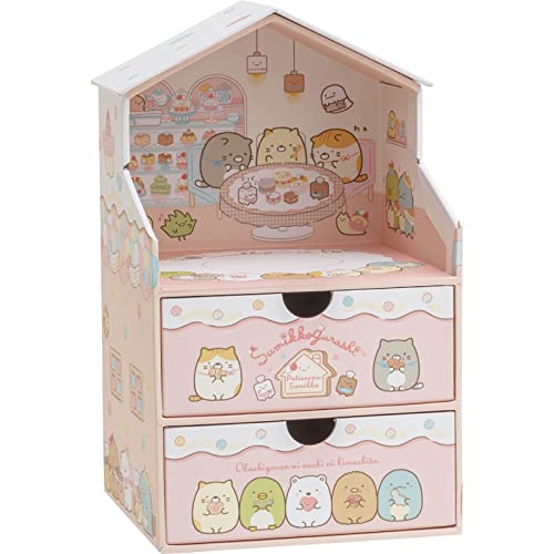 FB51401 すみっコぐらし 「ねこのきょうだいとおかし屋さん」 ハウスチェスト