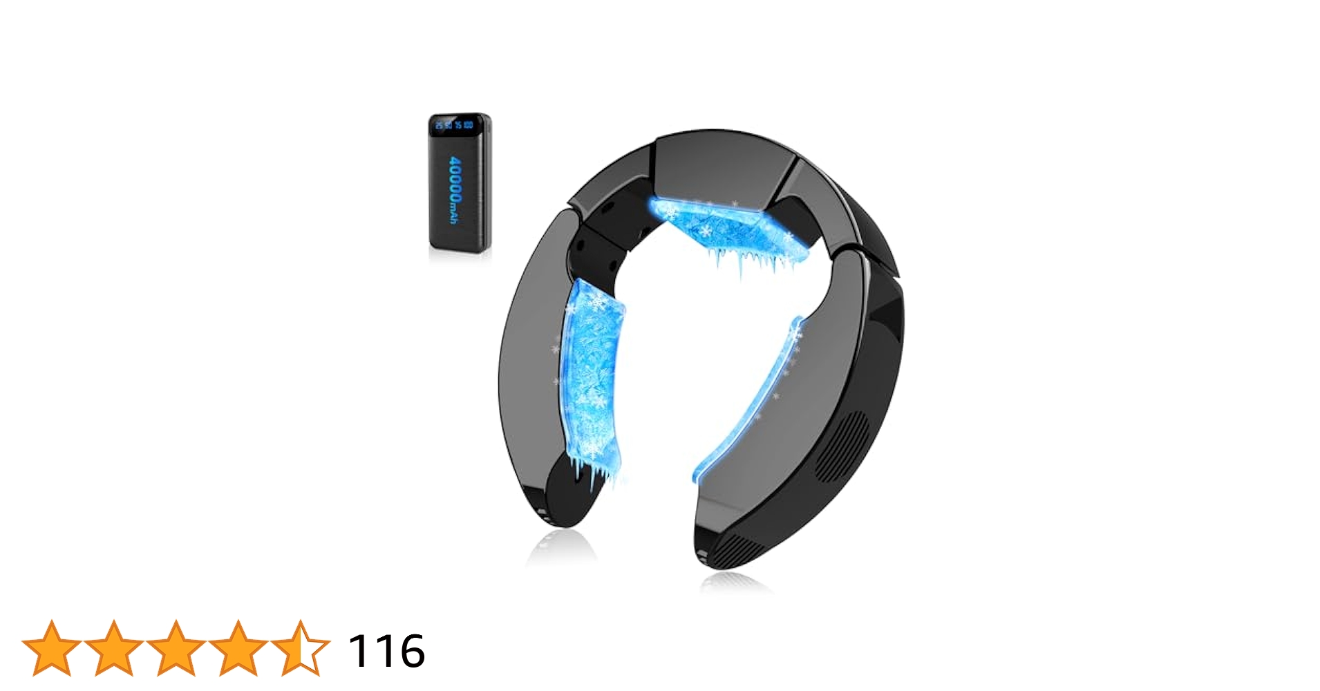 ネッククーラー 40000mAh 冷却プレート3つ Amazon | ネッククーラー 冷却プレート【2025超強冷却・40000mAh