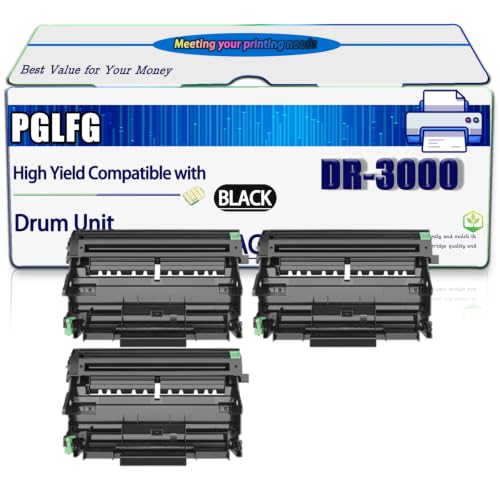 Image of Compatible for Brother DR-3000 Drum Unit Work for DCP-8040 HL-5100 HL-5140D HL-5170 MFC-8440 MFC-8840D Printers, High Yield 20000 Pages, with Chip (3 Pack Black)