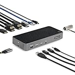 StarTech.com USB-C Triple Monitor Docking Station for MacBook Pro / Air M1 M2 M3 M4 & Windows, Universal 4K HDMI DP Dock, Thunderbolt Compatible, 100W Laptop Charging (116U-USBC-DOCK)