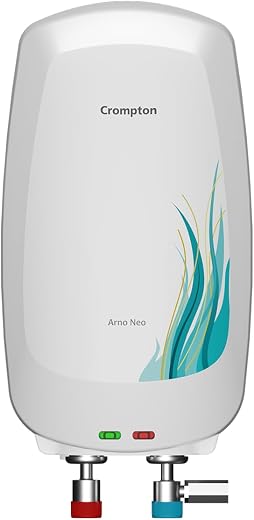 Crompton Arno Neo 3 Litres instant water heater (Geyser) with 3 Level Advance Safety and Food grade technology|Rust proof ...