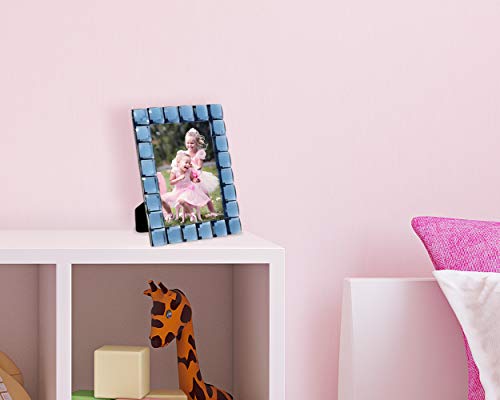 Isaac Jacobs Decorative Sparkling Navy Jewel Picture Frame, Photo Display & Home Décor (4X6, Navy) #TOP5