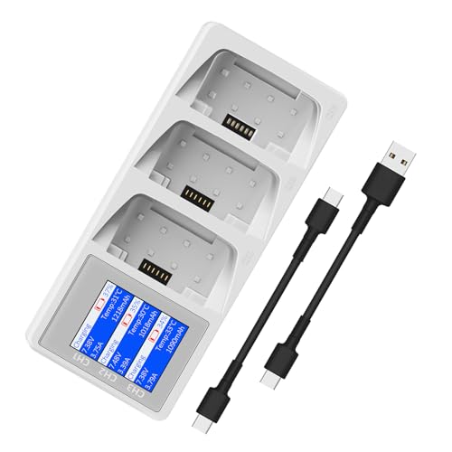 Station de charge de batterie 3 en 1 pour vos sessions de photo