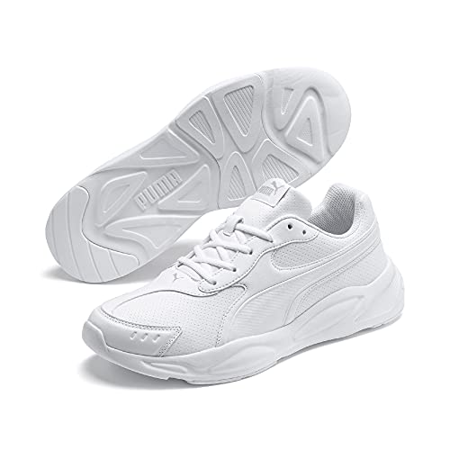 PUMA Mens 90S Runner Sl Lace Up Sneakers Shoes Casual - White - Size 6 M