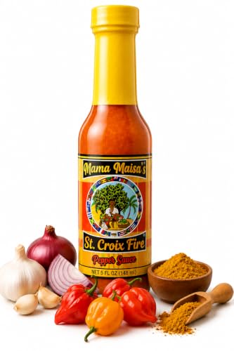 Mama Maisa’s St. Croix Fire Scotch Bonnet Pepper Sauce, 5