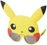 Forum Novelties Sun-Staches Sunglasses Pokemon Pikachu, Yellow