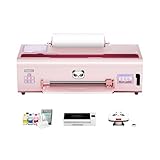 Procolored K13 Lite A3 DTF Drucker Set mit Rauchfreiem Ofen,Komplettset für Textildruck,Direkt-auf-Folie Transfer, T-Shirt Hoodie Druck Starterpaket Pink