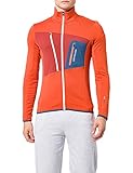 ORTOVOX Herren Fleece Grid Jacke, Desert Orange, XL