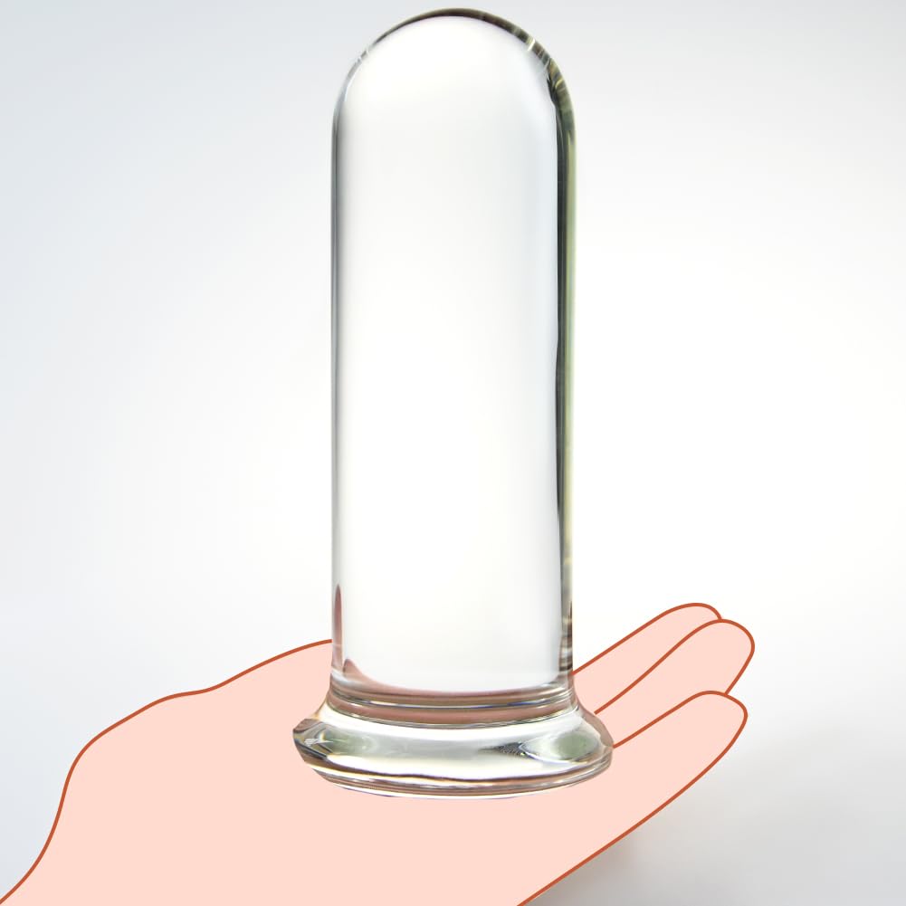 Plug Anale Plug Pour Femme Stimulateur de Point G, Bouchons Anaux En Cristal Roluck Pour Femmes Et Hommes Jouets Sexuels Anaux Transparent
