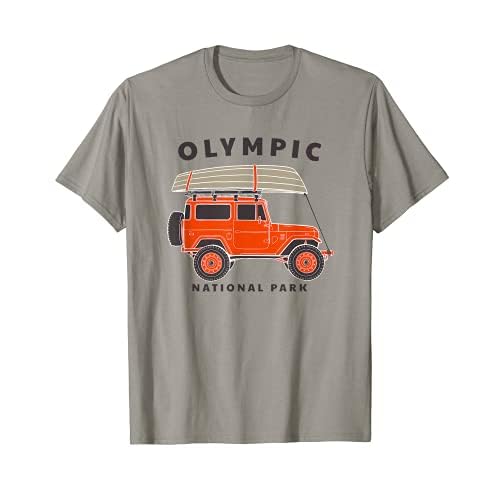 Olympic National Park Vintage Washington recuerdo retro regalo Camiseta