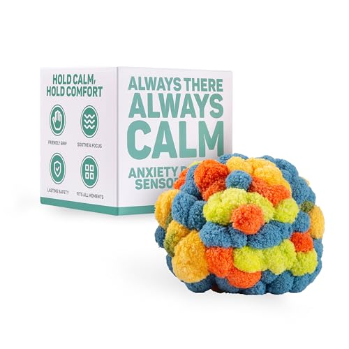 Sensory Toy for Dementia and Alzheimers Soft Textured Fidget Ball for Seniors and Elderly Adults Calming Anxiety Relief for Busy Hands Tactile Activity Aid for Memory Care