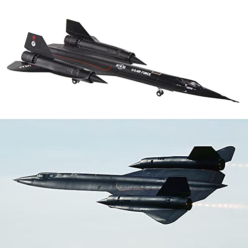Avión de combate SR71A-Skunk 1/144 decoración de escritorio en metal 4