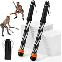 2-Piece VividPulse Weighted Ropeless Battle Ropes (Black or Pink)