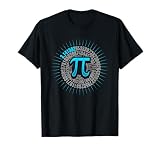 Destaca como un amante de las matemáticas frente a tus profesores de matemáticas y compañeros de clase durante el Día Pi o el Día de las Matemáticas con esta divertida y humorística camisa de matemáticas. Cuenta con una obra de arte del símbolo matemático pi, y el valor de pi se forma en una espiral.