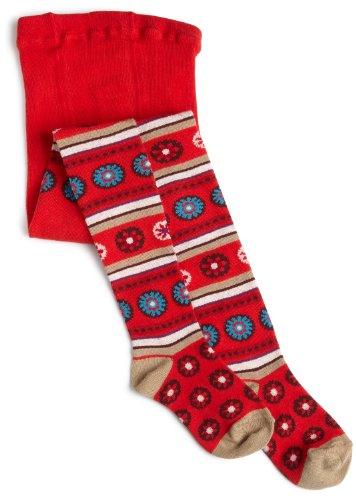Jefferies Socks Girls 2-6X Flower Burst Tights