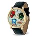 Marvel Men's W001762 Spider-Man, Hulk, Captain America Analog-Quartz Black Watch