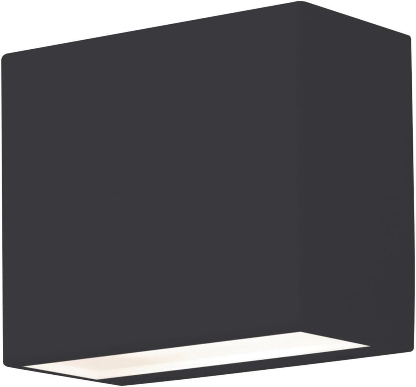 AFX DKTW0807LAJUDBK Dakota 8 inch Outdoor LED Light | Integrated LED Light | Adjustable 5-in-1 CCT 2700K-5000K | 1000 Lumens | 24 Watt | Wet Rated for Outdoor Use | Black Finish | Steel Body