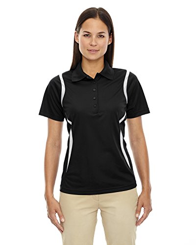 Ashe Xtream Aquaguard Women's ACTY-75109-Eperformance Venture Snag Protection Polo Shirt, Black, Large