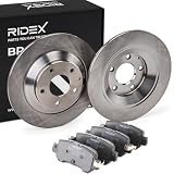RIDEX Bremsenset Hinten 303mm Bremsscheiben und Bremsbeläge Kompatibel mit